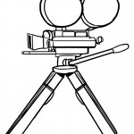 Movie camera icon
