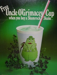 Old school promo for the famous shake.