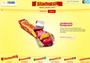 Starburst web page
