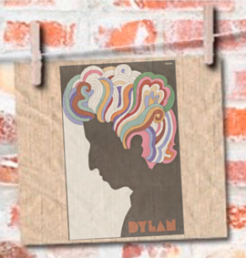 Bob Dylan poster 1966 Glaser