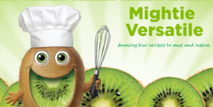 Mighties brand kiwifruit recipes