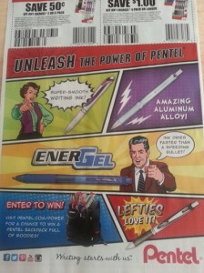 Pentel Does Comic Book-Style...
