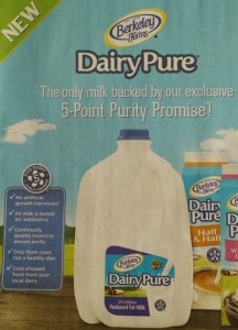 The 5-Points DairyPure ad.