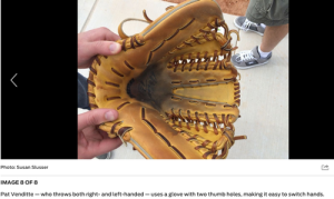 Venditte's Two-thumbed Glove