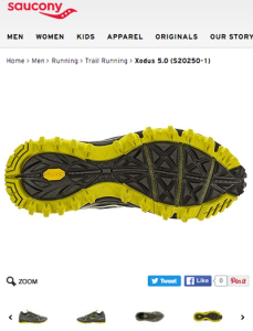Saucony Xodus Trail Running shoes