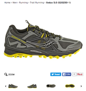 Another good option is this Saucony Xodus.