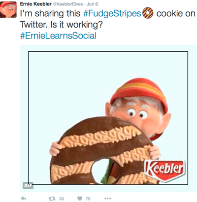 Keebler Ernie tweets