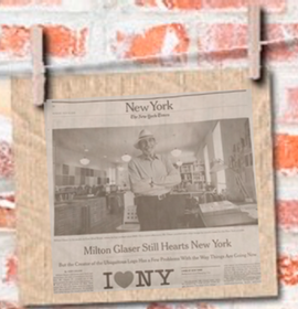 Milton Glaser New York Lion