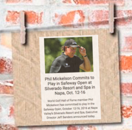 Phil Mickelson Safewawy Open